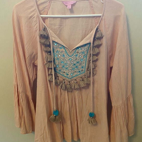 Lilly Pulitzer Shandy top M - Picture 2 of 2